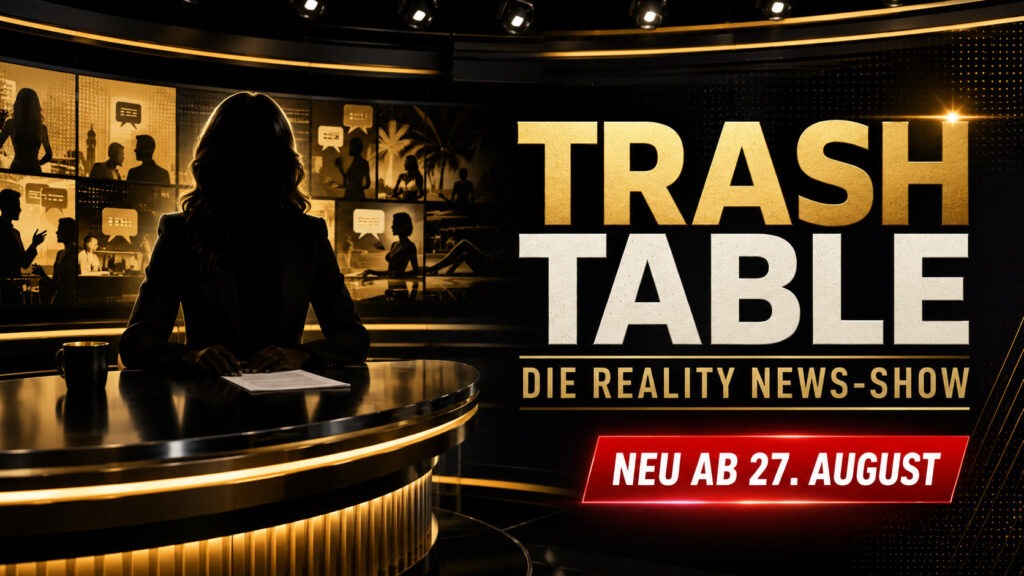 „Trash Table“ ist gestartet: Celine Behringer ordnet Reality-News bei Joyn und BILDplus ein