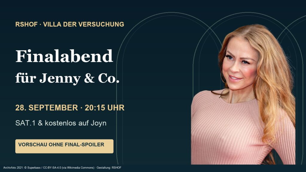 Frenzy gewinnt Villa der Versuchung 2026 – Finale, Punkte und alle Platzierungen