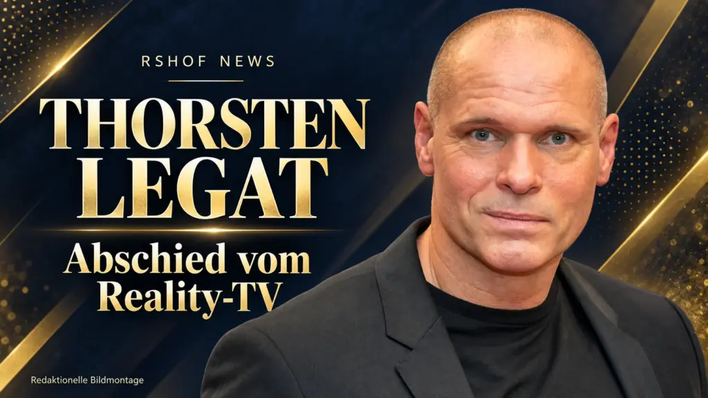 Thorsten Legat kündigt Abschied vom Reality-TV an