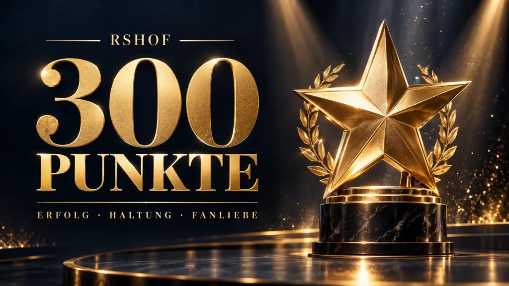 RSHOF erweitert die Hall-of-Fame-Wertung auf 300 Punkte: Mehr Raum für Erfolg, Haltung und echten Support