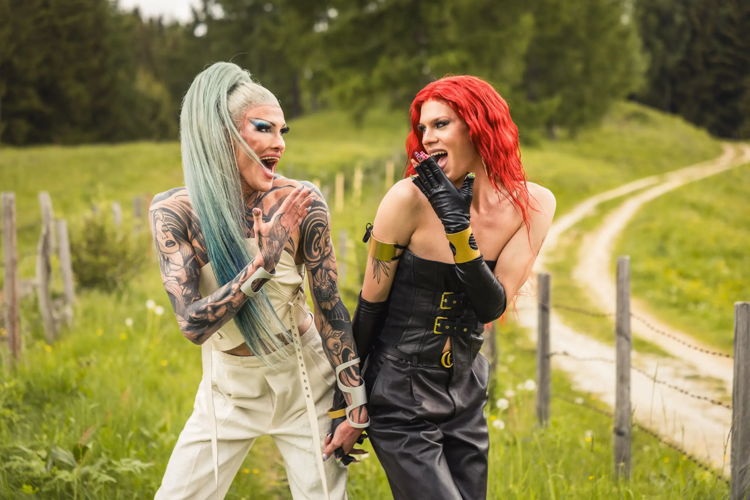 Philisha Conditioner und Shira (Forsthaus Rampensau) bei Forsthaus Rampensau Österreich 2026