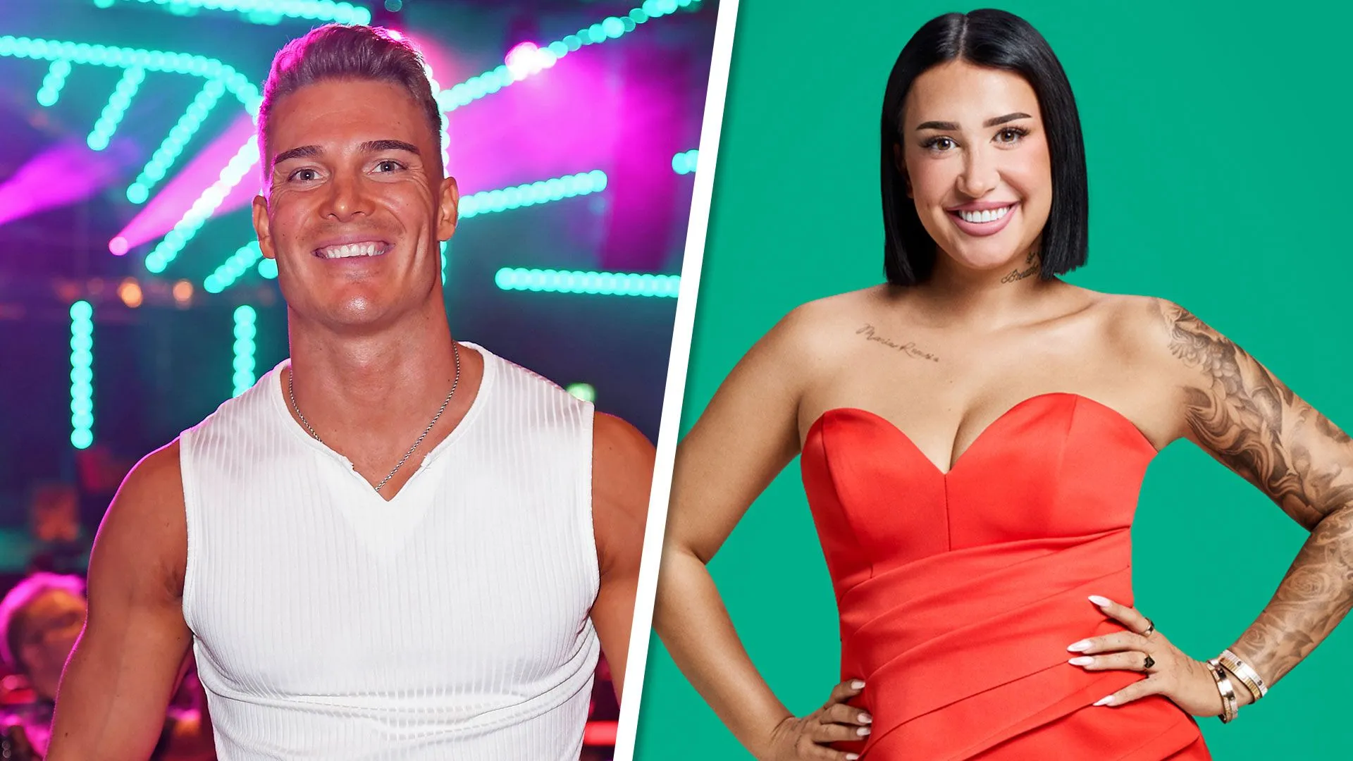 Marwin Klute links und Francesca Morgese rechts in einer Bildmontage ohne Schrift