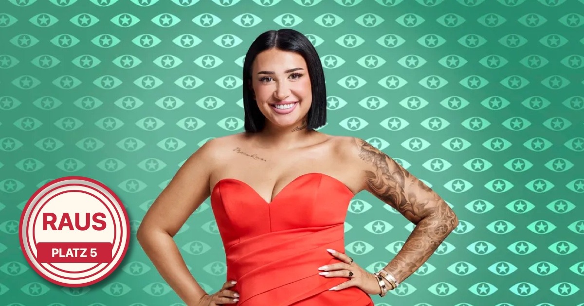 Francesca Morgese mit RAUS-Stempel und Platz 5 bei Promi Big Brother 2026