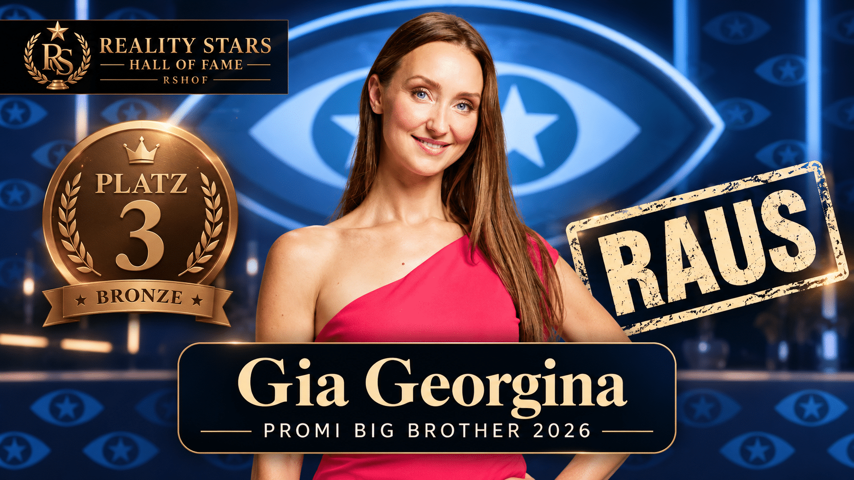 Gia Georgina – Promi Big Brother 2026: Bronze, Platz 3, RAUS-Stempel