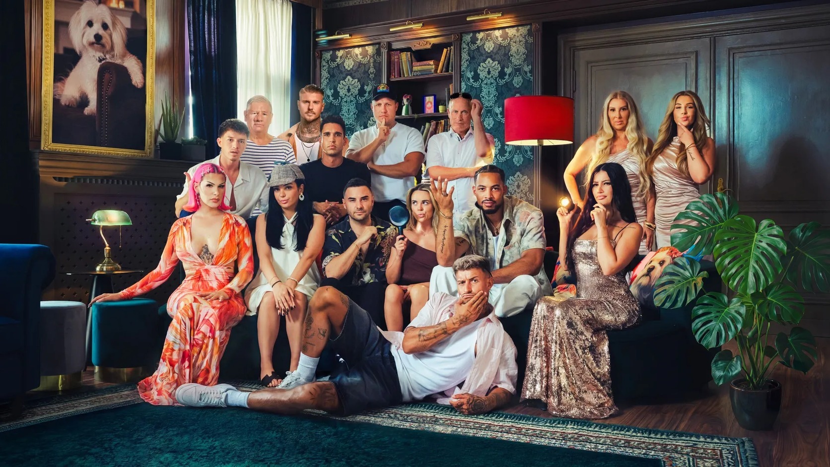 Die Besetzung von Club der Reality Detektive.