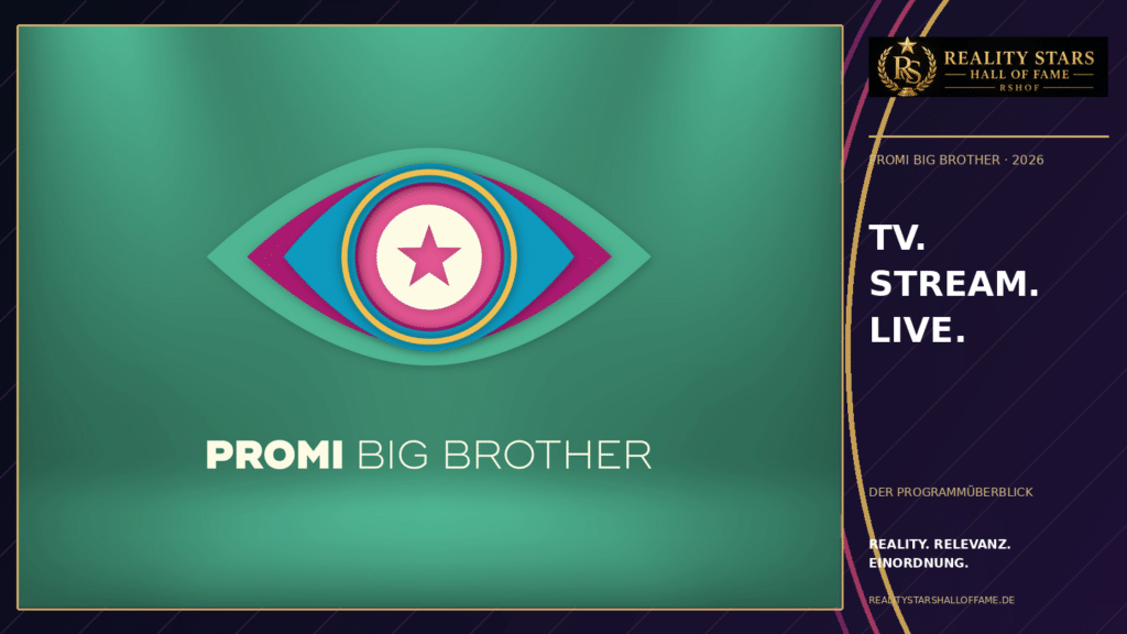 Promi Big Brother 2026: Big Brother öffnet seinen Garten – das wissen wir über Staffel 14
