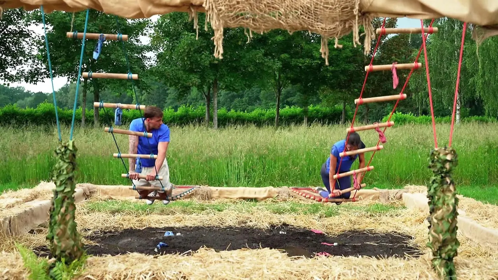 Szene aus Folge 9 von Das Sommerhaus der Stars.
