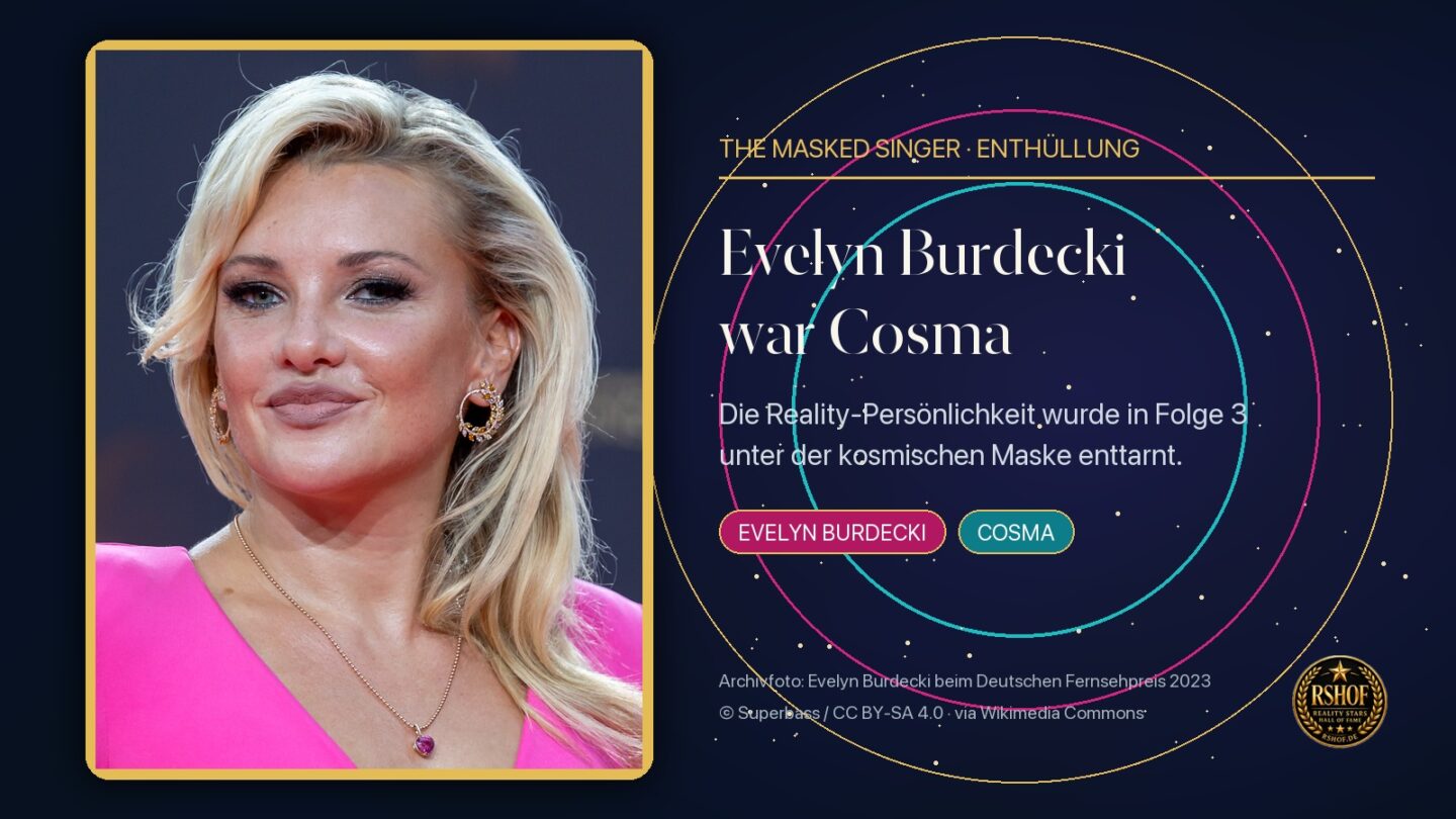 Evelyn Burdecki – als Cosma bei The Masked Singer 2026 enttarnt